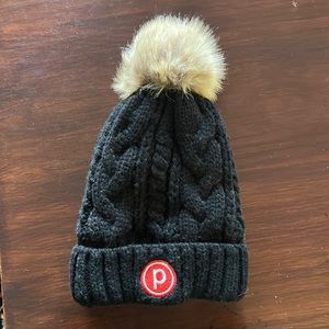 PureBarre Pompom Hat